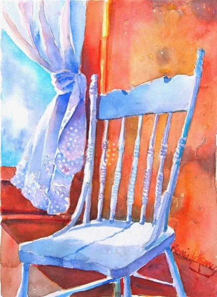 Кресло акварель