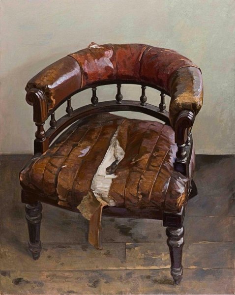 Необычный стул живопись