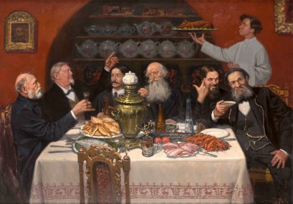 Фирс Журавлев — «купеческие поминки» (1876 год)