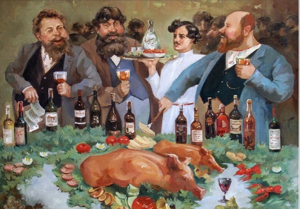 Владимир Муллин "купцы гуляют"