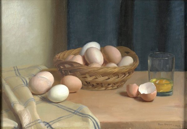 Натюрморт с яйцами
