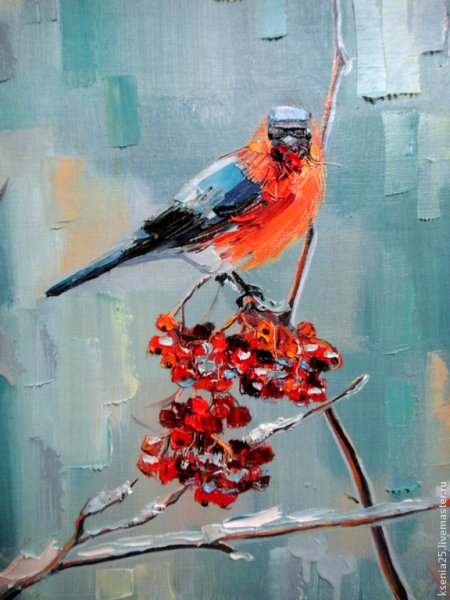 Дмитрий Субрис художник Снегирь