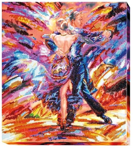 Набор для вышивания бисером Абрис арт "в ритме танго"