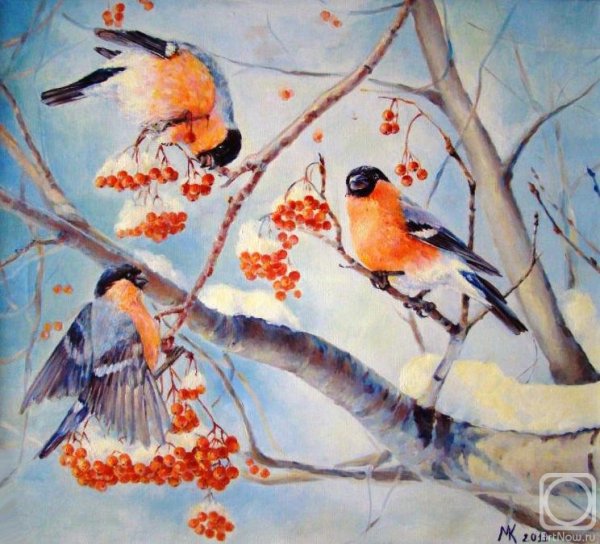 Снегири в китайской живописи
