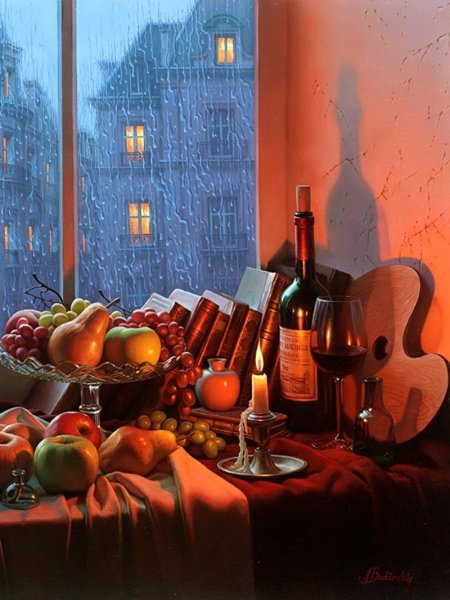 Художник Александр Волков окна