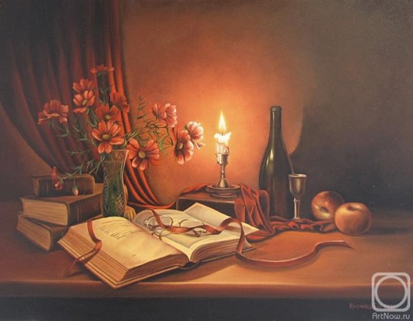 Свеча в храме живопись