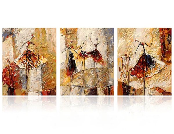 Триптих Грация Елена Карпинская