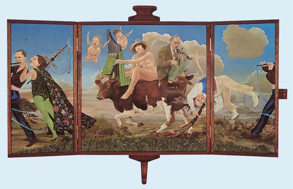 Триптих Александр Стародубов художник