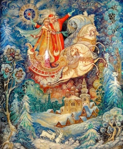 Снегурочка Федоскино Холуй Палех