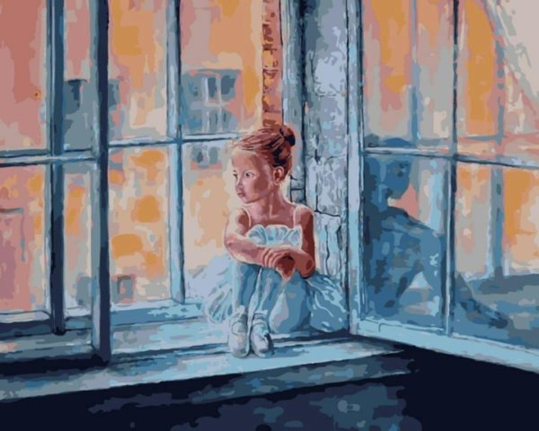 Девочка у окна картина