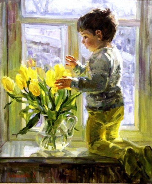 Елена Сальникова, "Весеннее солнце"