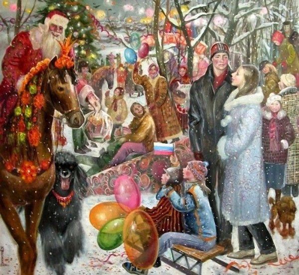 Александр Бучкури Рождественский базар