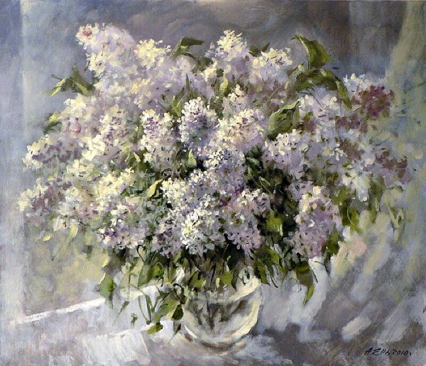 Художник Александр ень сирень