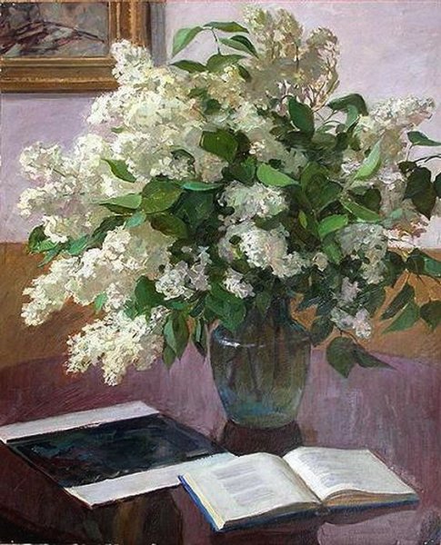 Врубель букет сирени