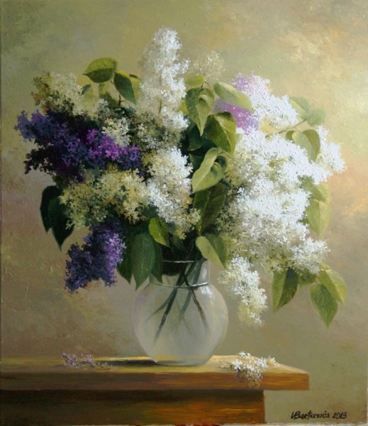 Ян Барткевич картины сирень