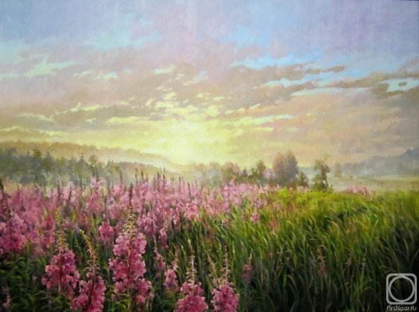 Картины художников с кипреем(Иван-чай)