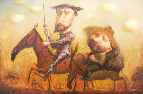 Санчо Панса Дон Кихот и Дульсинея