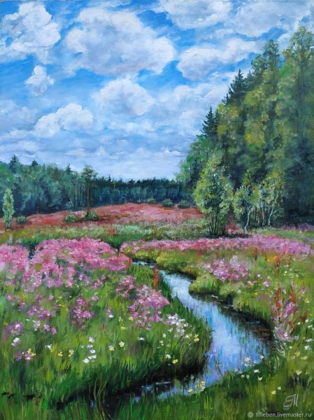 Художники Иван чай картины