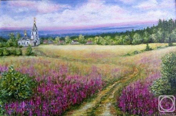 Иван чай в живописи русских художников