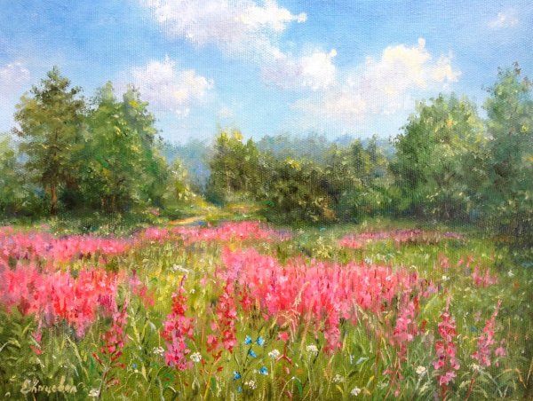 Елена Кацевал художник картины