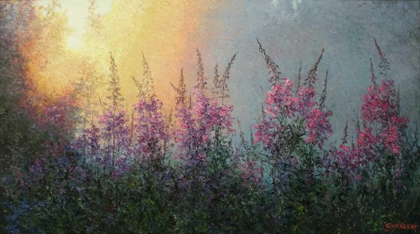 Эдуард Панов.Иван-чай цветет.