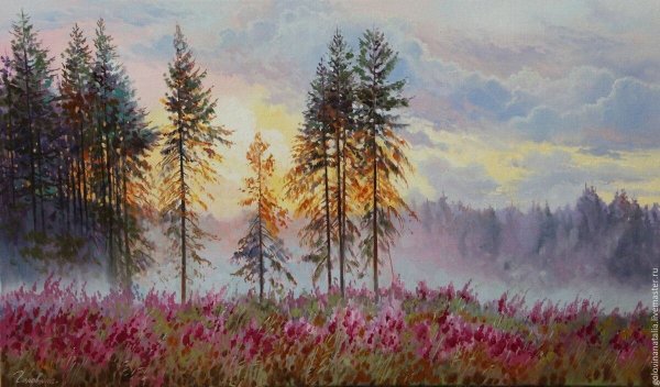 Наталья Головина лето живопись