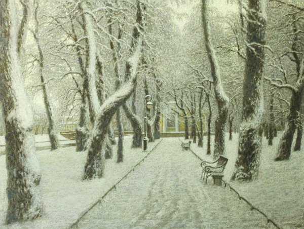 Евгений Дубицкий пастель