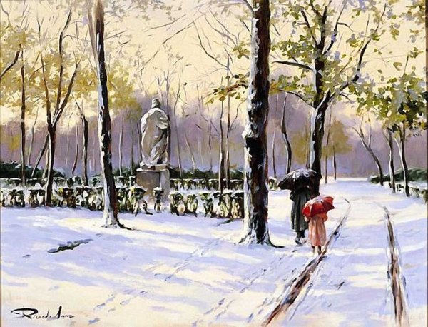 Испанский художник Ricardo Sanz