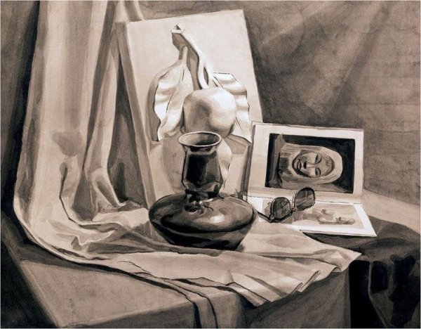 Объемный натюрморт