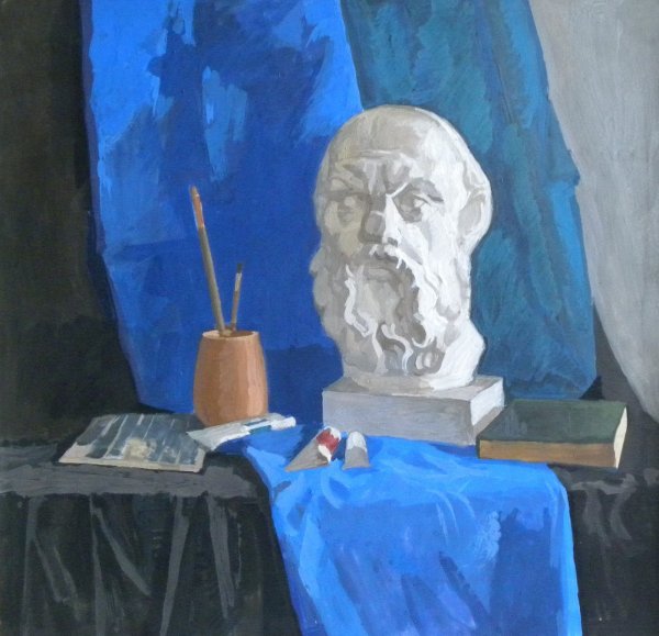 Гипсовый натюрморт