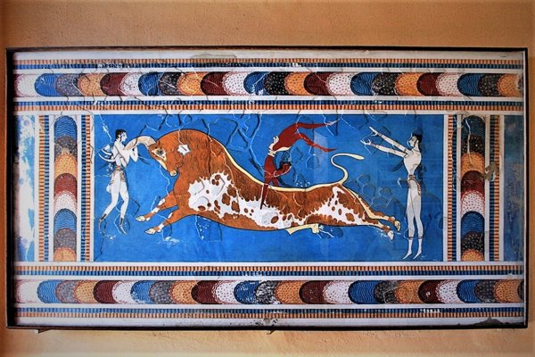 Фрески Кносского дворца Греция