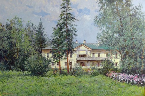 Имение Ясная Поляна Толстого портрет