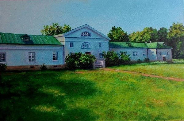 Картина Ясная Поляна толстой