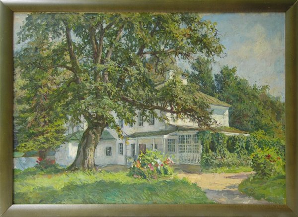 Усадьба Ясная Поляна Толстого картина