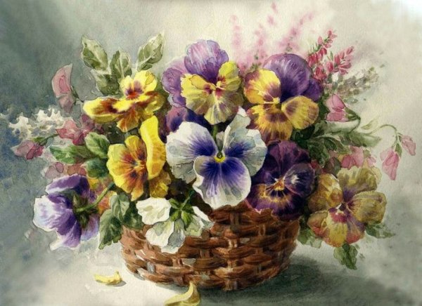 Ольга Базанова Анютины глазки