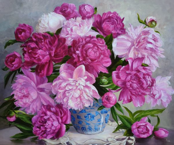 Пионы Marianne Broome