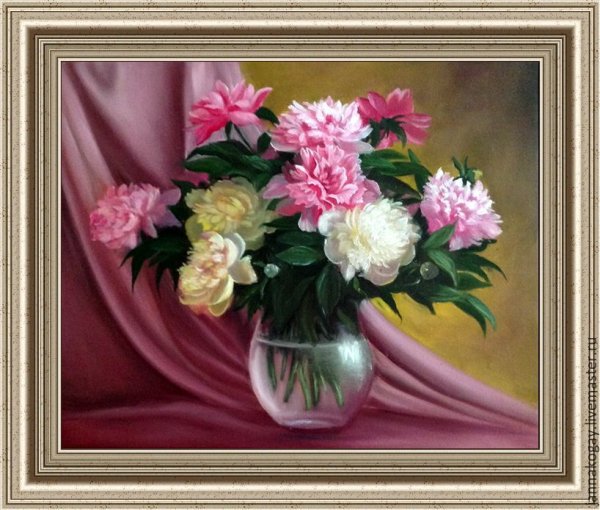 Жанна Когай художник пионы