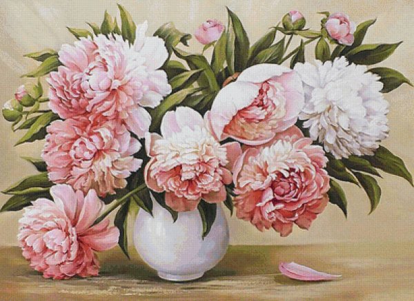 Татьяна Кулигина белые пионы