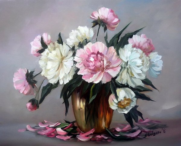 Анка Булгару пионы