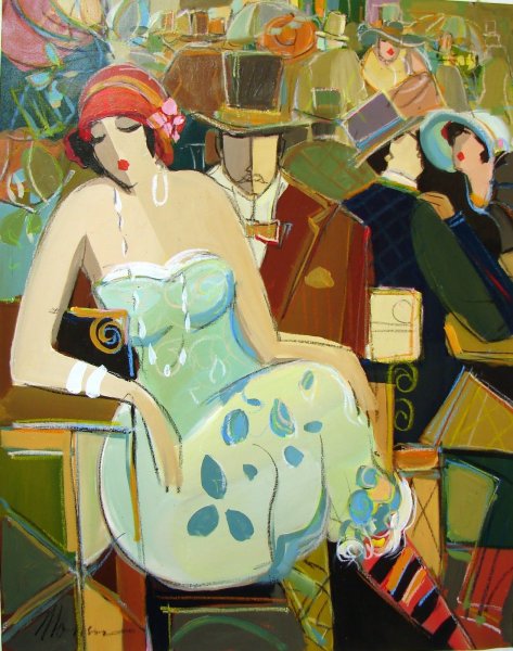 Исаак Маймон картины о Париже