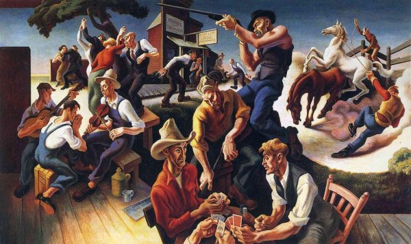 Бентон, Томас Гарт (1889-1975). Америка