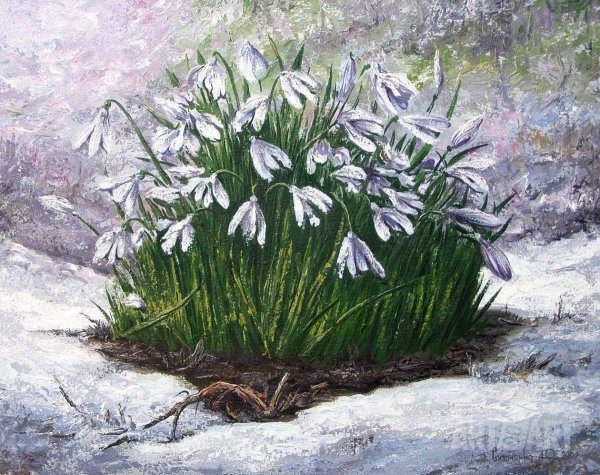 Левитан подснежники