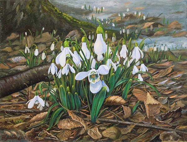 Станислав Жуковский подснежники