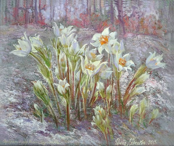 Левитан подснежники