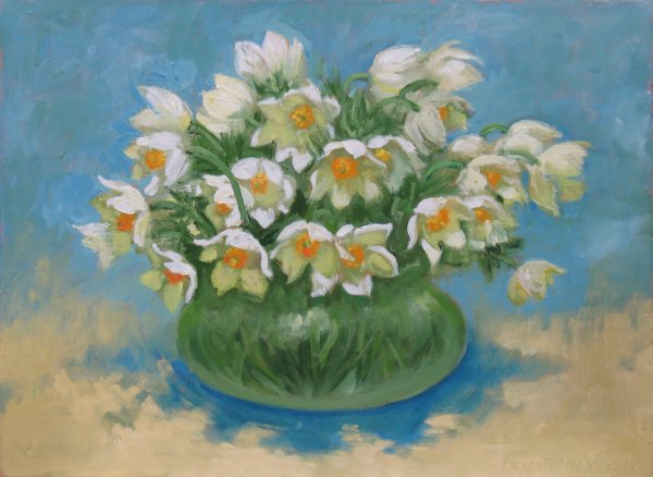 Подснежники в изобразительном искусстве