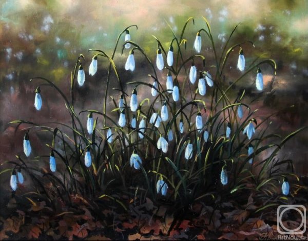 Художник Кроповинский Сергей Подснежник