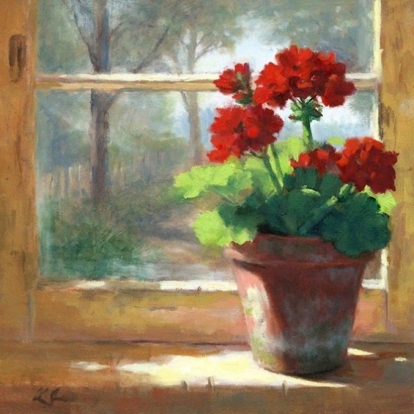 Николай Барченков цветы герань