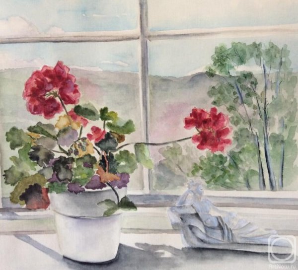 Николай Барченков цветы герань