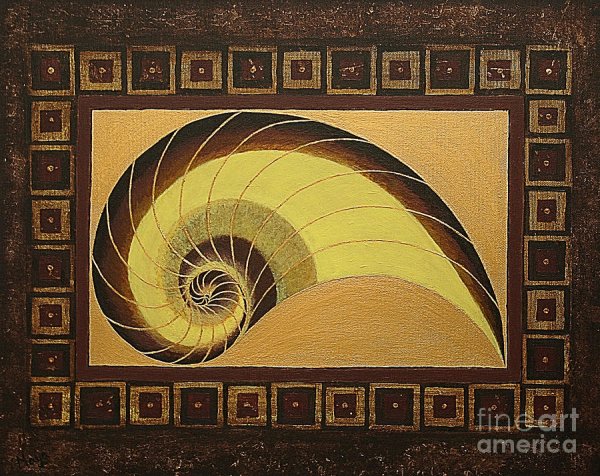 Золотая спираль Мона Лиза