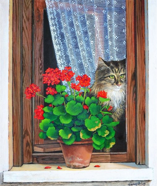 Fusun Urkun картины турецкая художница